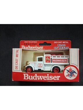 Vintage 1979 Lledo Days Gone Diecast Metal Budweiser Beer Delivery Truck READ DE